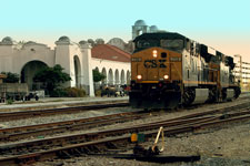 CSX Train Orlando Amtrak Station