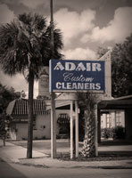Retro Adair Dry Cleaners Sign College Park Orlando