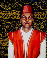 Karim at Marrakesh Painting