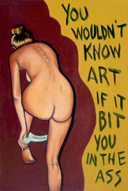 smARTass Painting for Nude Nite 2005 Orlando 